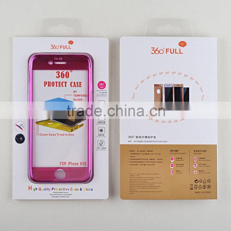 High quality 360' full protect cell phone case for iphone6