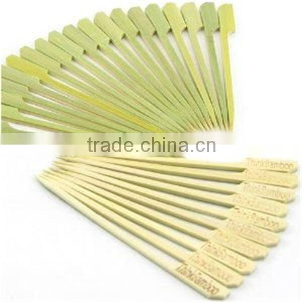 Wholesale price disposable cheapest natural bamboo paddle skewers