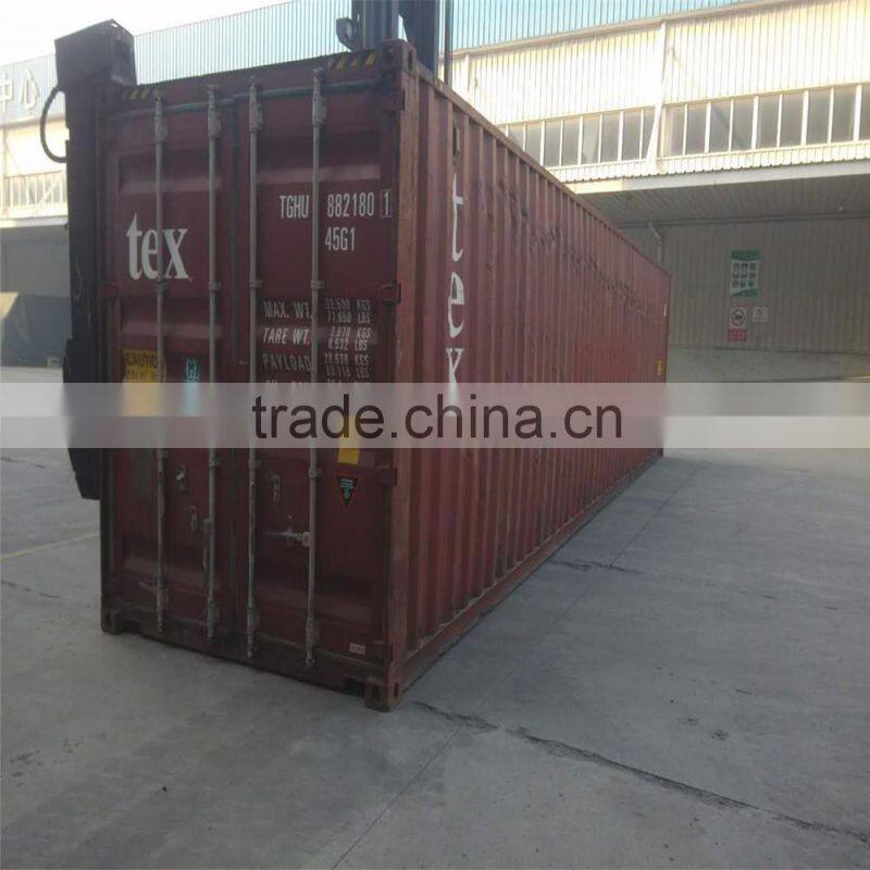 used cheaper 40ft high cube dry cargo shipping container