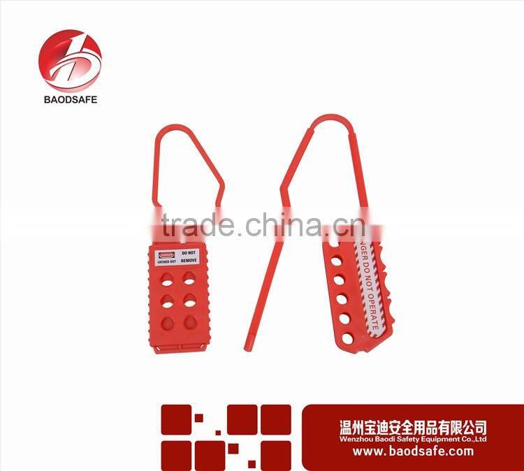 Wenzhou BAODSAFE Flexible Lockout Hasp BDS-K8642 Red colour