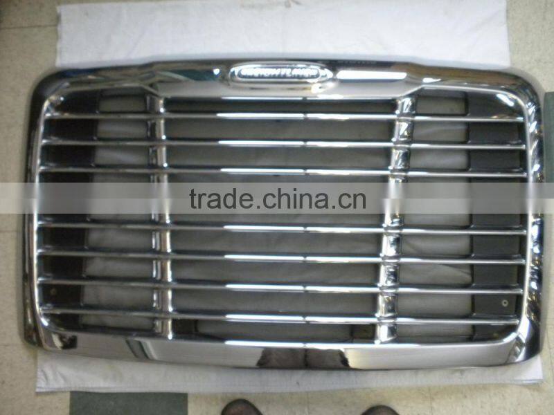 Heavy truck parts , freightliner cascadia chrome front grille for american truck