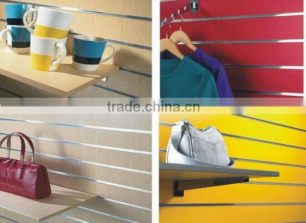 melamine mdf slatwall