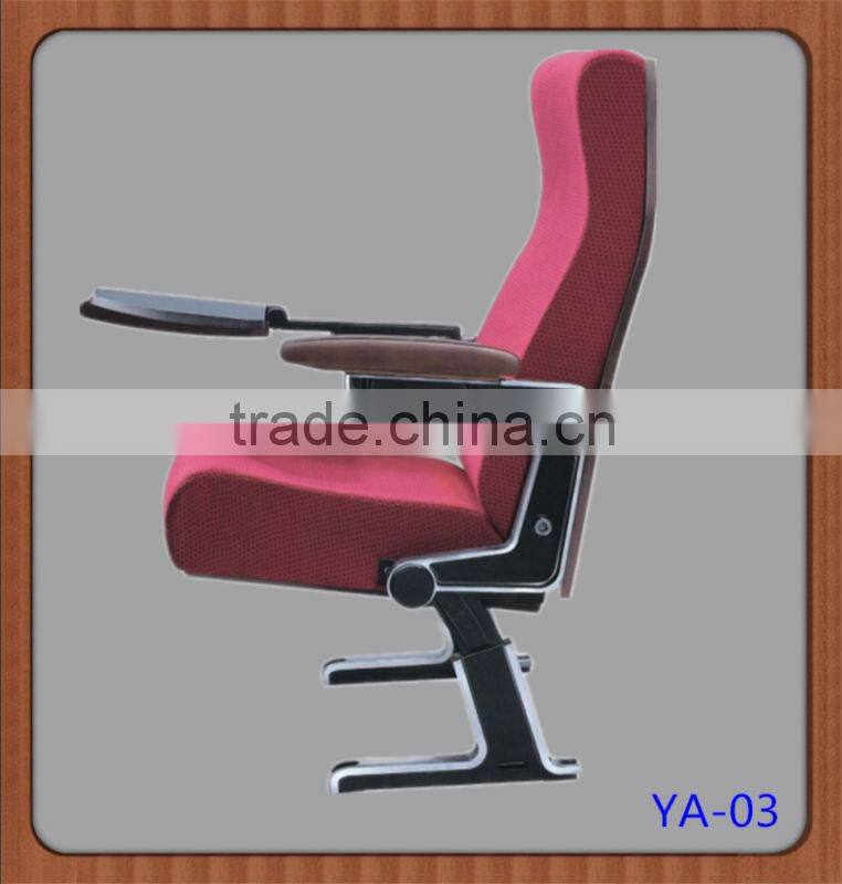 Modern design durable wooden lecture hall chair