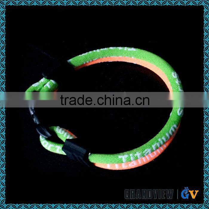 Competitive price Nice quality white braided rope bracelet