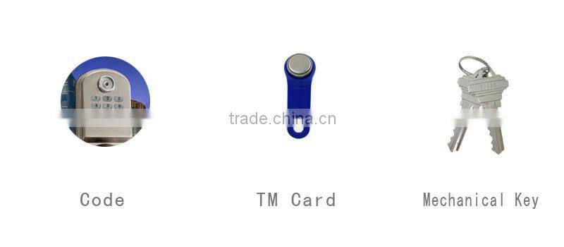 Apartment electronic TM card lock with password for security