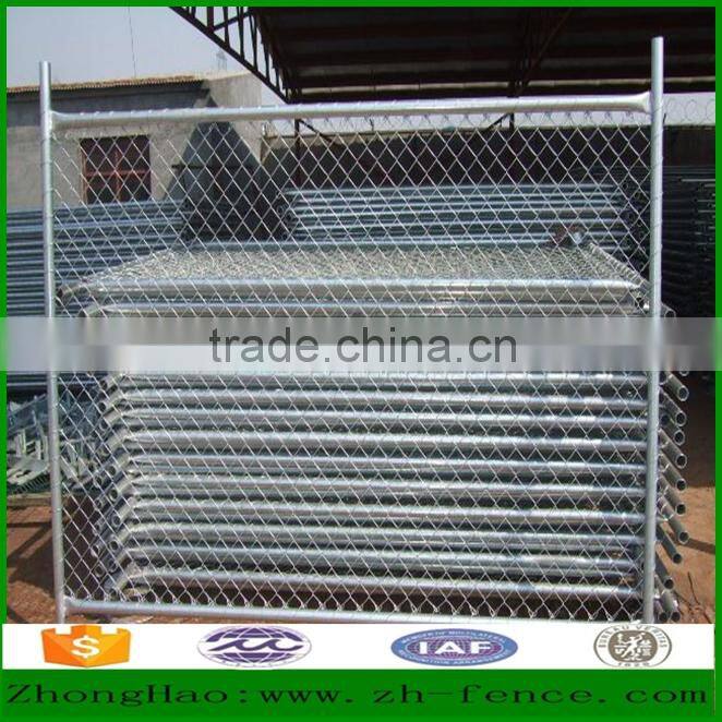 Factory direct sale hot dipped galvanized PVC coated and powder coated temporary fence