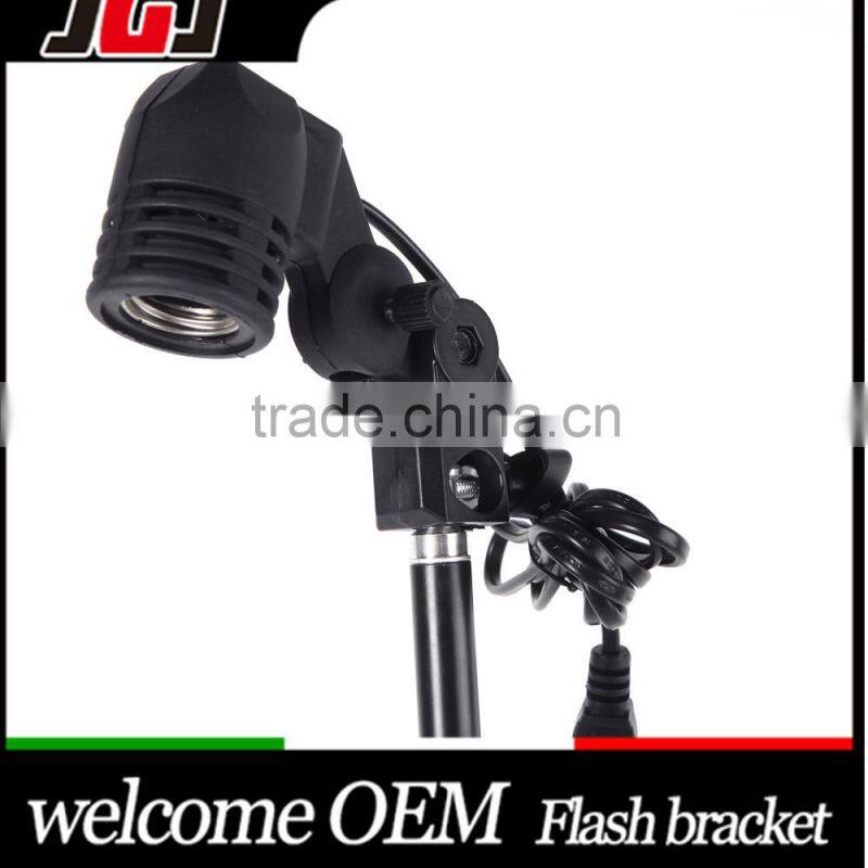 Studio Photography Single Head Photo Lighting Bulb Holder Flash Umbrella Bracket