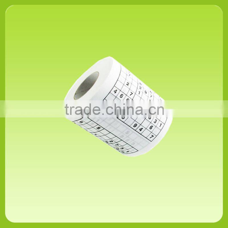 custom designed novelty printed toilet paper