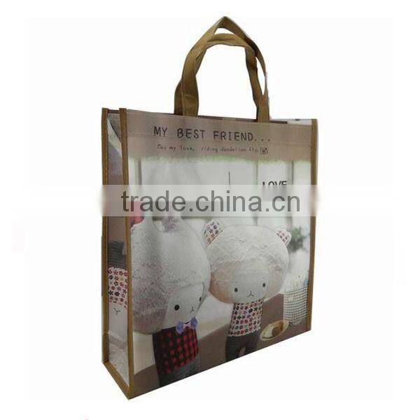 Hot Selling Recycled nonwoven laminated shopping bag