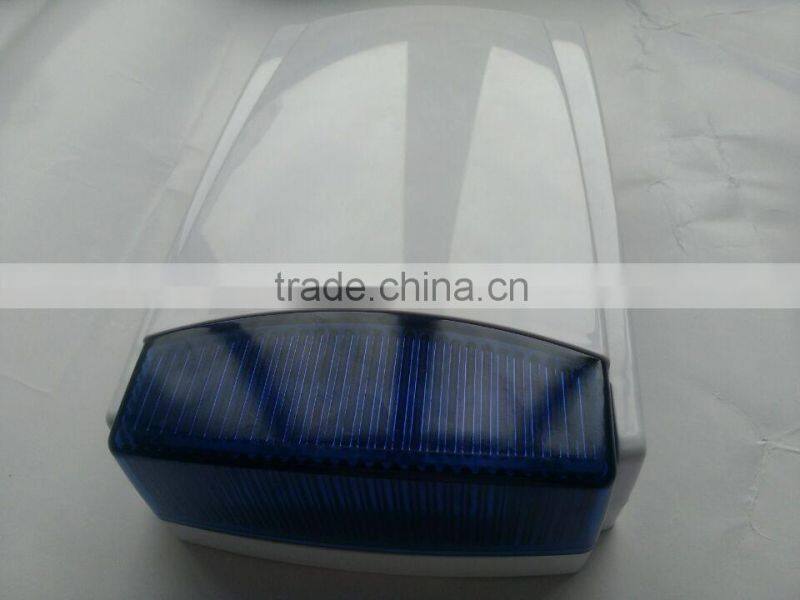 portable wired Backup Battery Outdoor Siren siren with strobe led light SL-700B