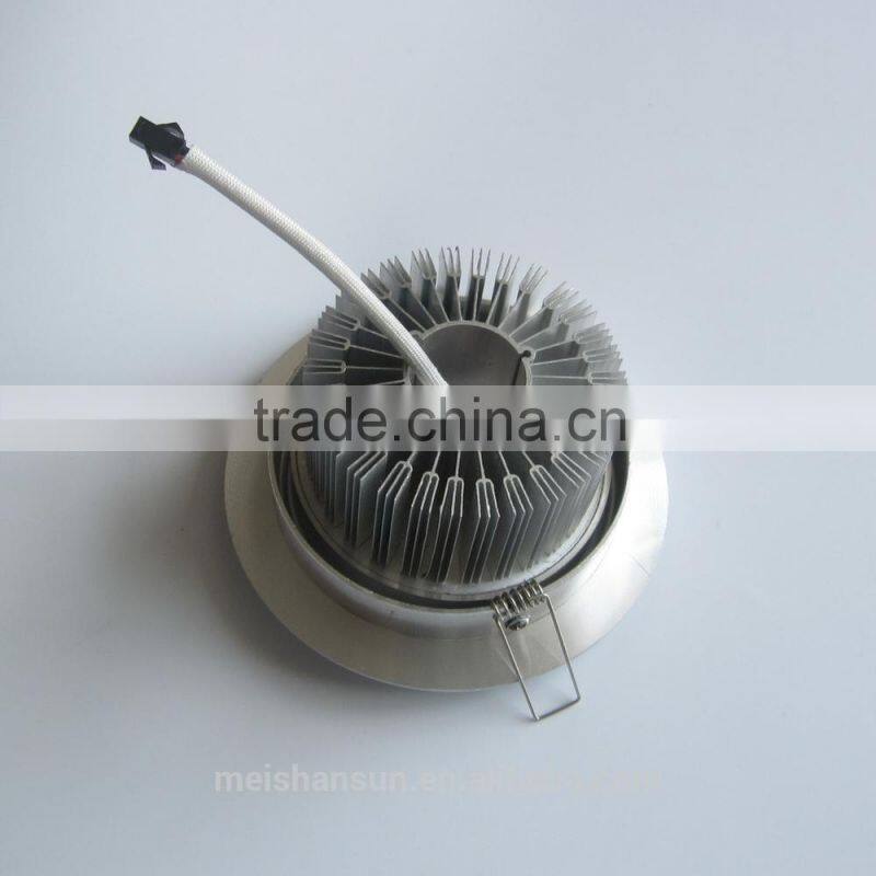 12w round embedded ceiling lamp with driver