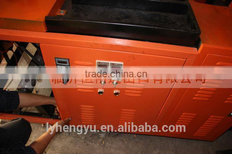 High output and low price double-needle mesh scourer making machine