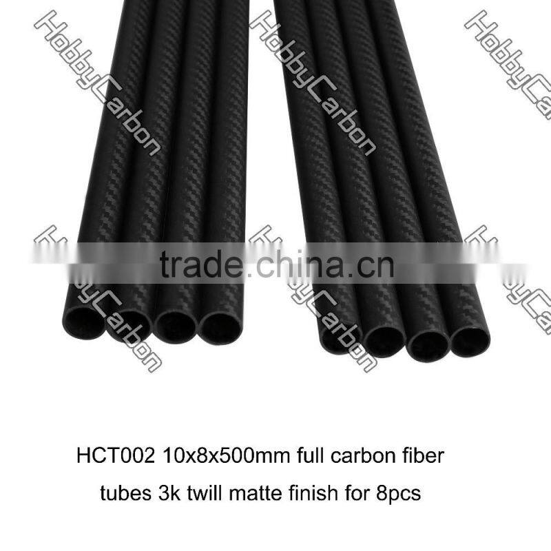 Multicopter/FPV CNC customized 25*23*500 3k twill matte 100% real carbon fiber tube/ boom for telescope
