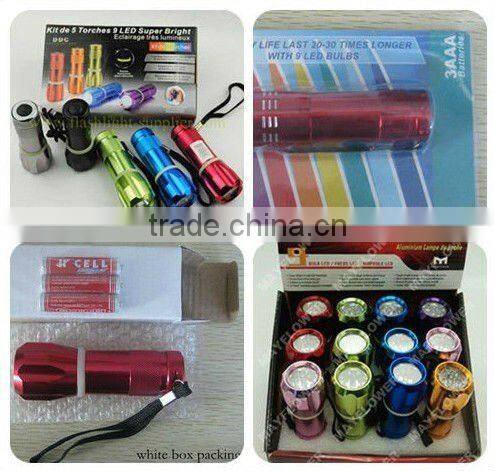 High quality waterproof flashlight