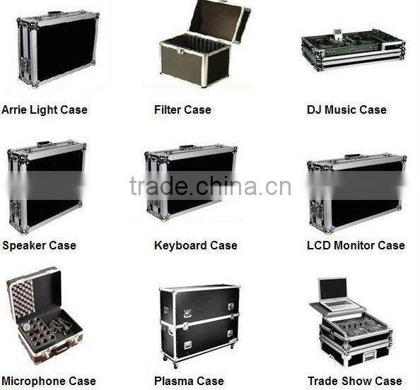 RK audio system rack case,10U slant mixer rack/14U vertical rack system with two tray and caster board