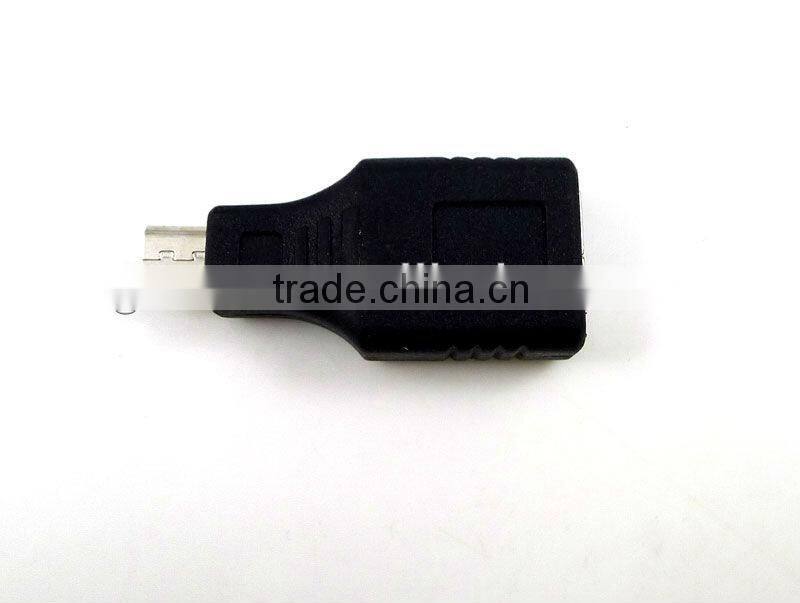 NEW USB 2.0 A Female to Micro B 5 Pin Male Plug Adapter Converter for MP3 Phones