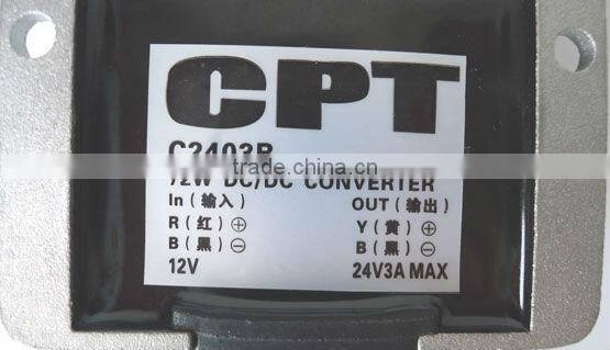 DC-DC Step-up Convertor Module car Electronics Adapter DC 12V to 24V 3A 72W