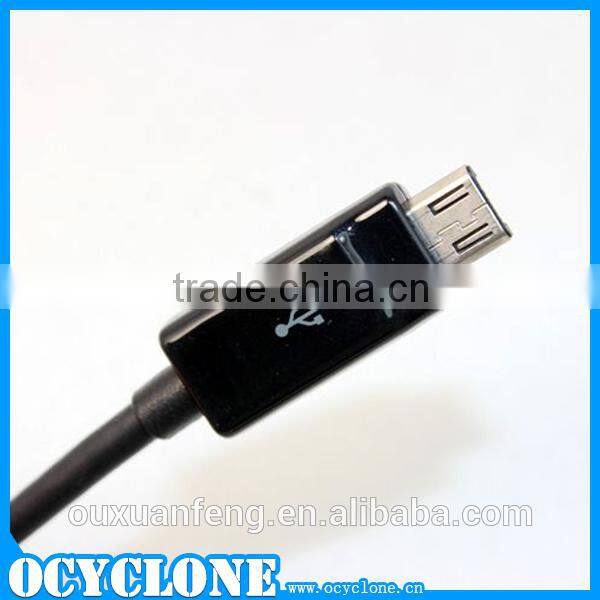 Micro original black usb3.0 date otg cable for LG G2 G3