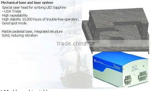 Keyland Led Sapphire Laser Scribing Machine with CCD /Auto-focus/Barcode