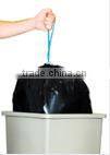 24 x 30 8-10 Gallons .95 MIL Black Drawstring Trash Bags WITH BLUE DRAWSTRING