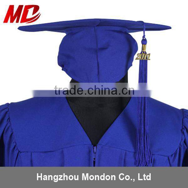 Classcial Bachelor Graduation Gown Matte Royal Blue