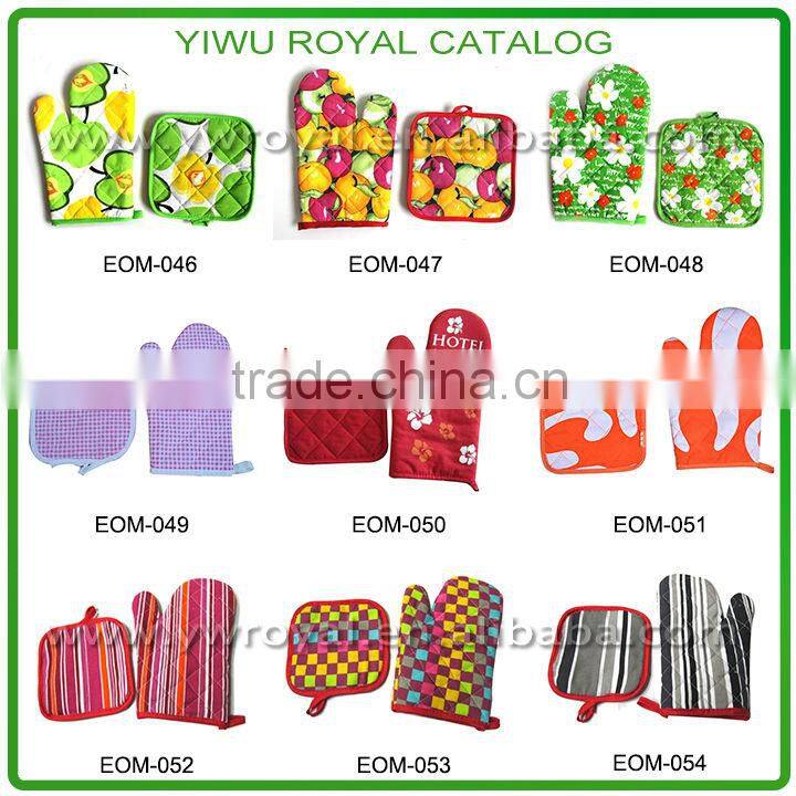 Promotion Cooking Cotton Fire-proof Oven Mitt