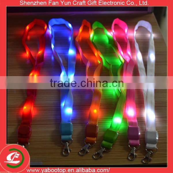LED flashing lanyard free sample