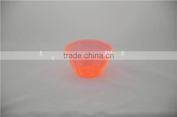plastic coloured bowl