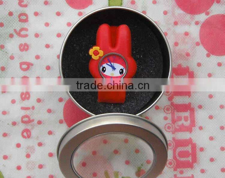 SpongeBob watch with leather watch strap