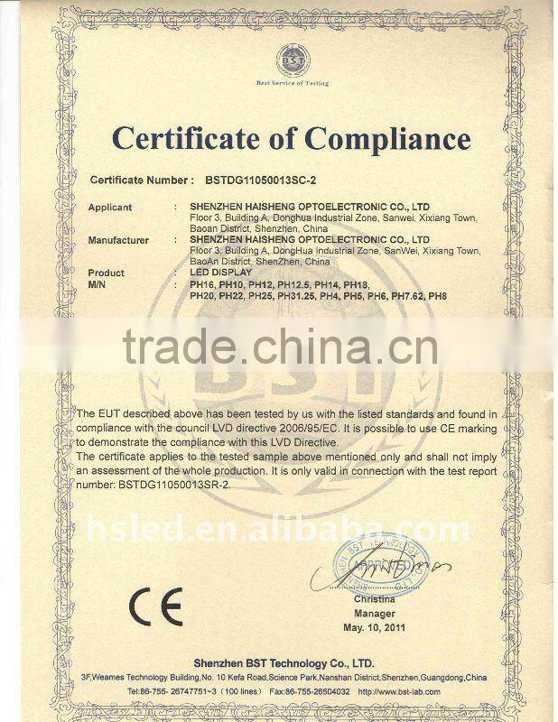 P16 Outdoor SMD easy Maintenance and Operation LED Display led screen