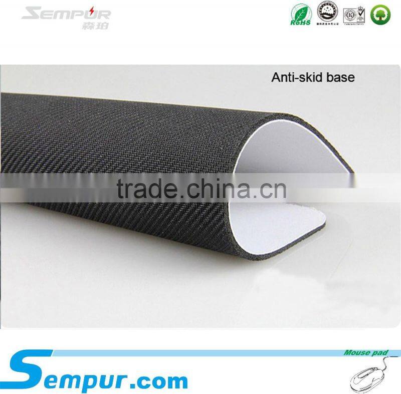 Stitched Edges Gaming Mousepads with Rubber Base