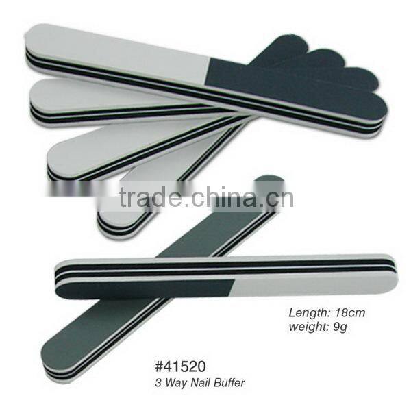 Plastic Handle 4 Way Nail Buffer