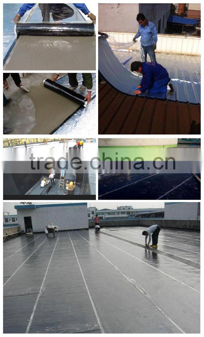 Eco friendly Self adhesive waterproof bitumen membrane with PP nonwoven fabric
