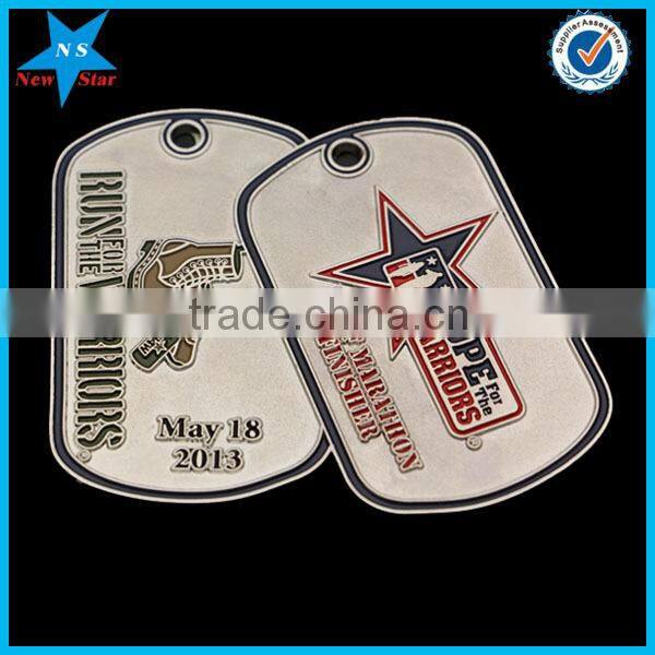Metal Military Dog Tag Supplier