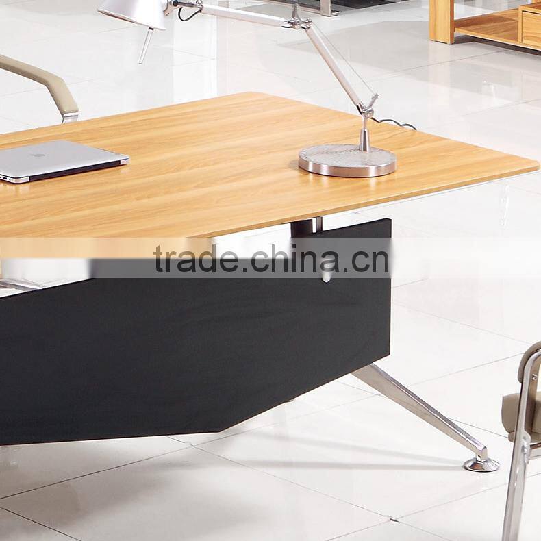 Quanya office furniture manager desk,decorate modern manager desk,luxury manager desk