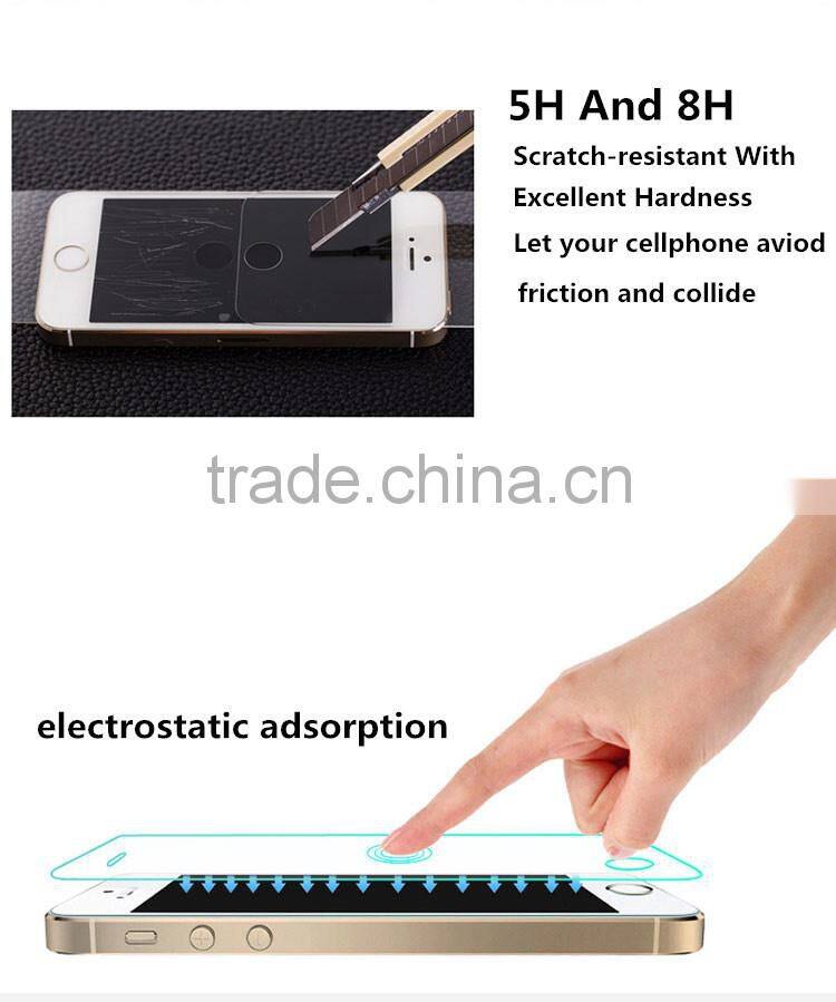 Curved tempered glass screen guard with good quality and best price for mobilephone