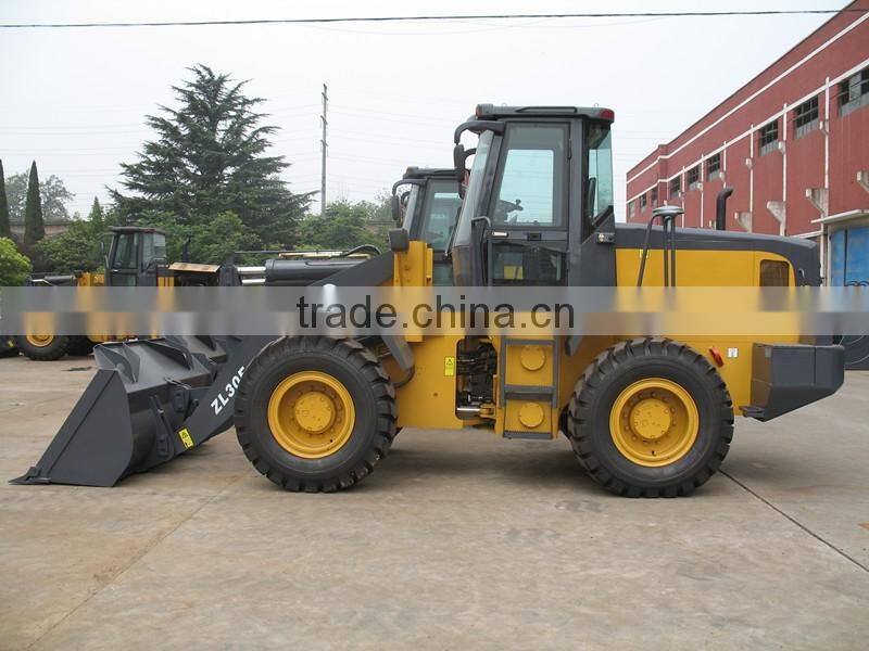 Hot sale wheel loaders ZL30,3000 kg front loader