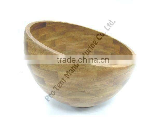 Bamboo Rice Fruit Soup Salad Bowl with Food Grade Passed and Custom Shape and Size and Color