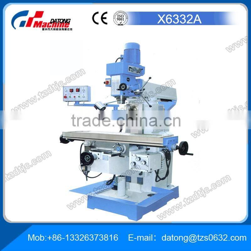 Universal Vertical Knee-Type Milling and Drilling Machine X6332A
