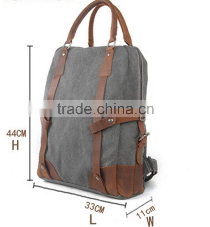 Customized School Backpacks/Reliable Quality Canvas Backpack