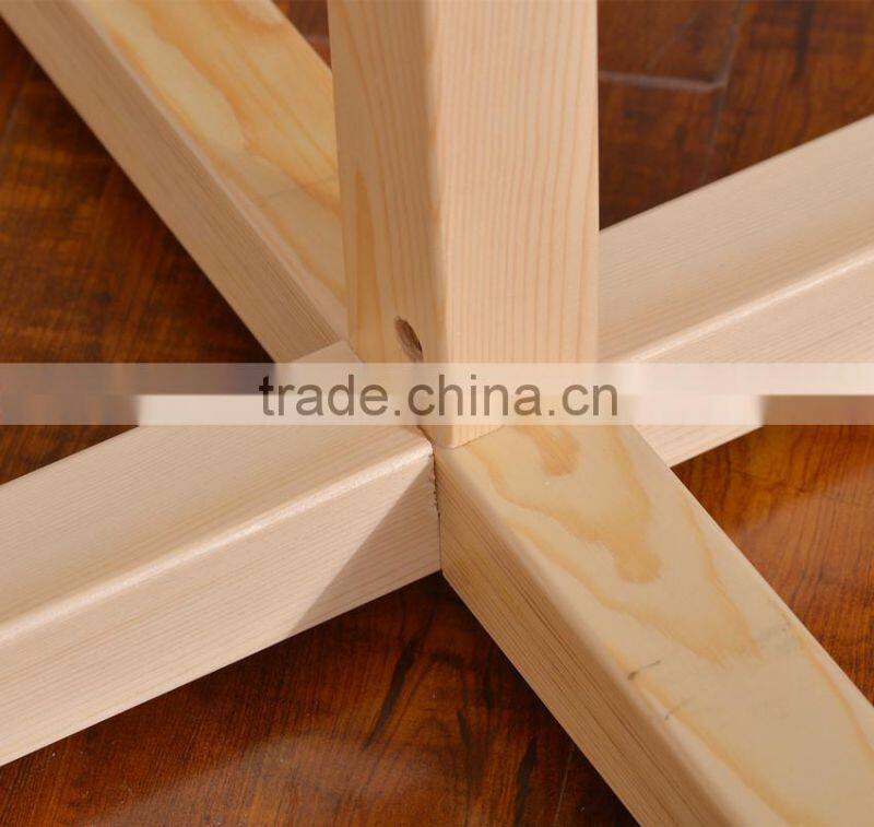 Pine Solid Wood Coat Rack For Living Room Use