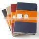 hardcover colorful notebook withl plastic belts, diary