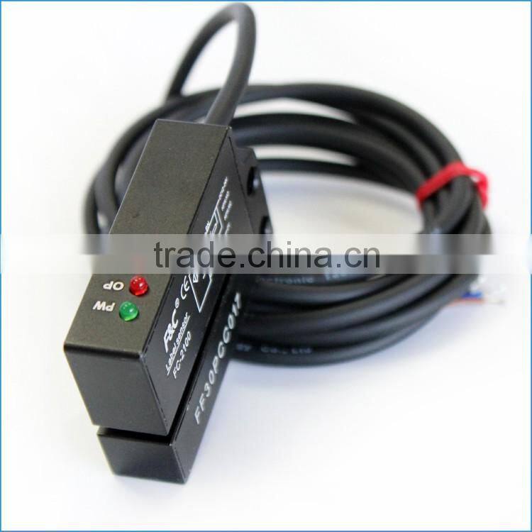 Aluminum metal case optical label sensor infrared IP66