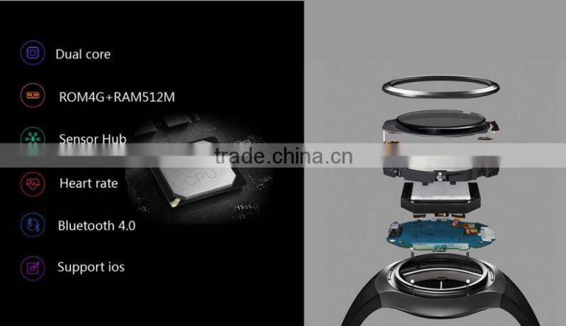 smart watch 2016 bluetooth 4.0 smart watch heart rate monitor