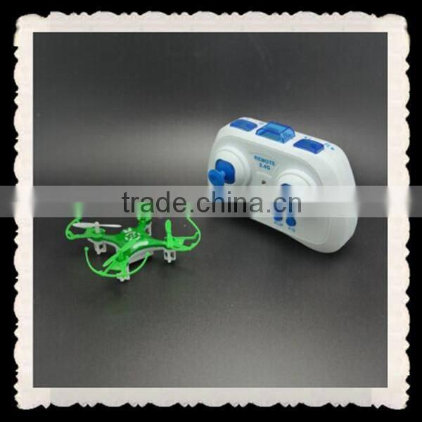 Hot selling ! Good quality Mini 2.4g 4ch 6 Axis battery operated indoor rc plane