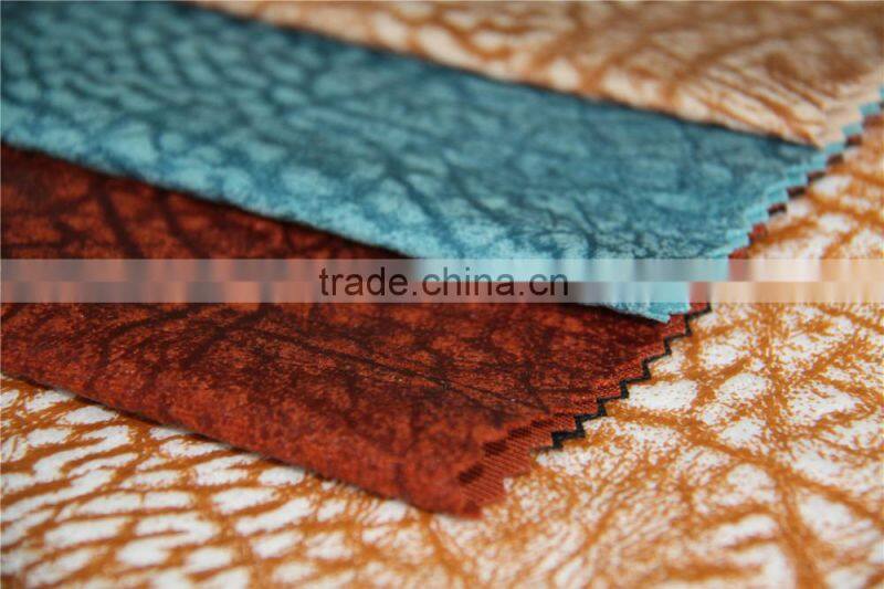 golden 100% polyester Chinese sofa velvet wholesale aloba fabric