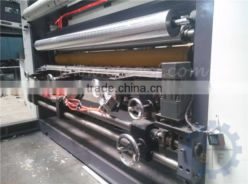 4 color 1600mm gravure type decorative paper printing machine