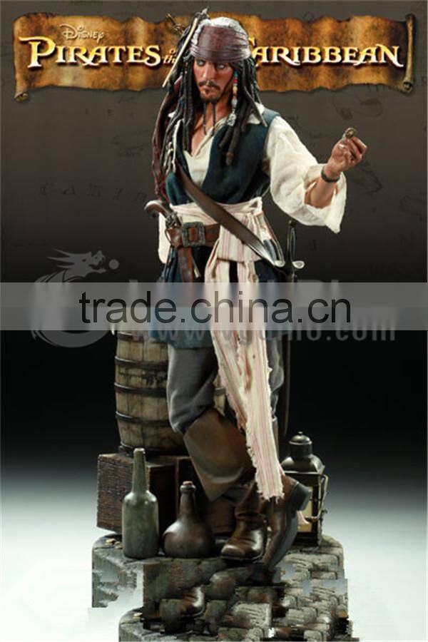 VGQT67- life size heroes fiberglass statue