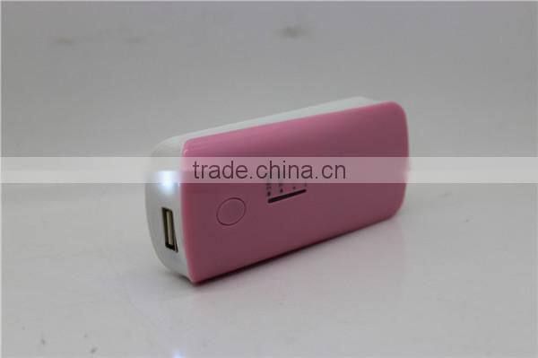 Fast charging 5200mah portable power bank manual for power bank battery charger