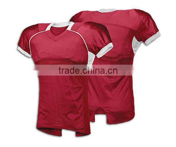 Wholesale sublimated football jerseys design with digital football jersey printing